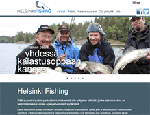 Tablet Screenshot of helsinkifishingguide.com
